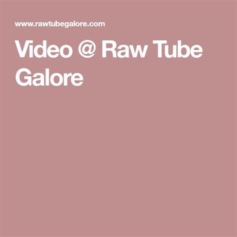 tubegaleri|TubeGalore